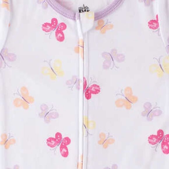 3-pack Kids Headquarters Kids' Cotton Sleepers, Giraffe - Picture 6 of 7